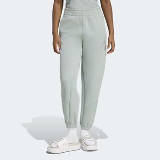 adidas Sporthose ADIDAS SPORTSWEAR FUTURE ICONS 3-STREIFEN, Damen, Gr. XXL, N-Gr, wonder sage, Obermaterial: 67% Polyester, 33% Baumwolle, Hosen Sporthose