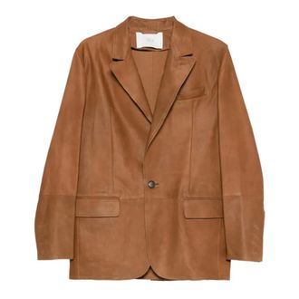 Tela Blazers, female, Brown, Size: XS Giacca Golde