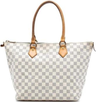 Louis Vuitton Pre-owned Tote Bags, female, White, Size: ONE SIZE Pre-owned Fabric totes