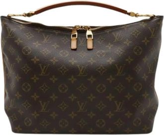 Louis Vuitton Pre-owned Schoudertas - Dames - Vintage Handtas - Bruin - ONE Size - Vintage