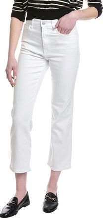 Hudson Noa High-Rise White Straight Ankle Jean