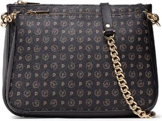 Pollini Zwarte schoudertas Te 8469Pp 0Dq 1100A - Dames - Schoudertassen - Zwart - ONE Size - Tassen