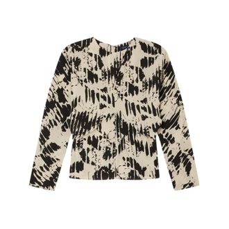 SOEUR Soeur, Dames, Blouses & Shirts, Geel, Maat: M Zijde