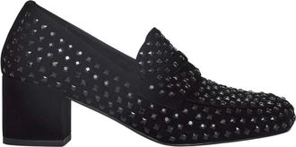 Strategia Schoenen, Dames, Zwart, 40 EU, Leer, Suede Moccasin