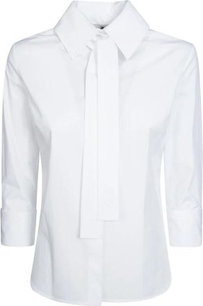 Elisabetta Franchi Shirts - Dames - Overhemden - Wit - S - Overhemden