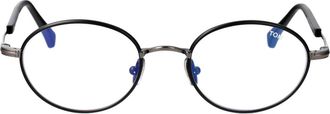 Tom Ford Optical Glasses - Heren - Brillen - Zwart - 49 MM - Accessoires