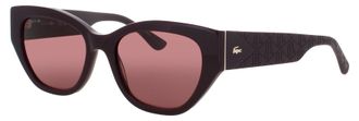Lacoste Sunglasses Burgundy