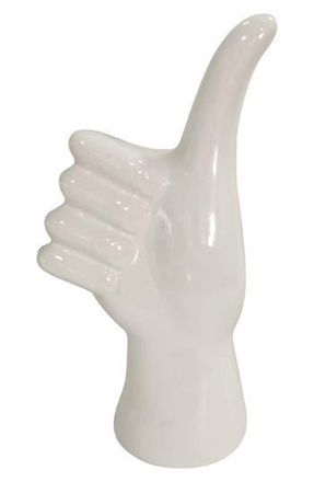 R16 Home Thumbs Up Ceramic Sculpture at Nordstrom Rack