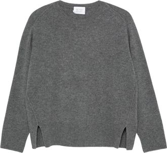 Be You Cashmere Crewneck Sweater - Dames - Cashmere truien - Grijs - M - Kasjmier - Truien & Vesten