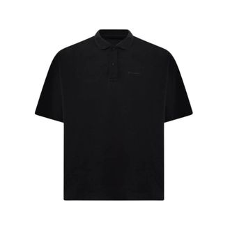 Champion Polo Shirts, male, Black, Size: M Polo Black Edition