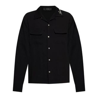 Amiri Logo-embroidered Collar Shirt