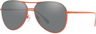 Michael Kors Womens MK1089-12586G MK1089 59 12586G Kona Sunglasses - Orange - One Size