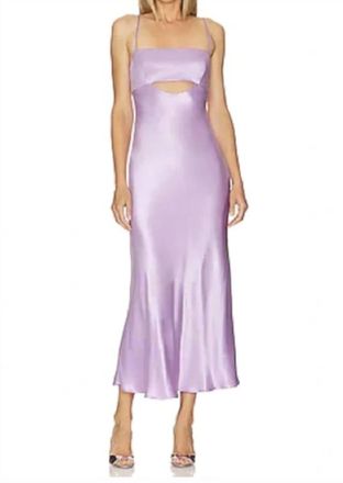 Astr Bellerose Midi Dress In Lilac