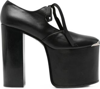 Enfants Riches Deprimes Pumps - Dames - Pumps - Zwart - 39 EU - Leer - Schoenen