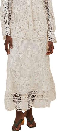 Farm Rio Farm Rio Midi Skirt