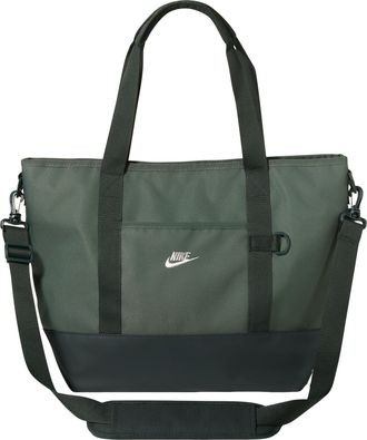 Nike Heritage 36L Tote Bag Camo Green Black Spruce Metallic Silver IX5308-303