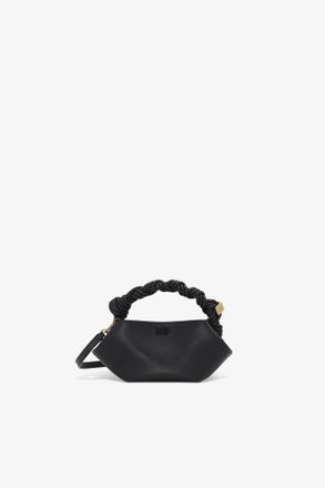 Ganni Black Mini Bou Bag in