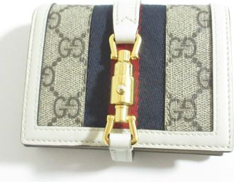 Gucci Grayish White Wallet (Bi-Fold) (Pre-Owned)