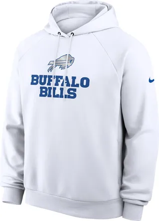 Nike Buffalo Bills Rivalries Collection Primary Nike Mens Dri-FIT NFL Pullover Hoodie in White | 03EJ10A81-W2J
