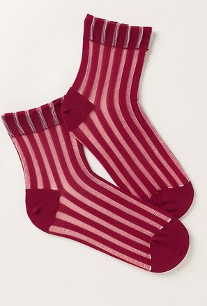 Hansel From Basel Sheer Crew Socks