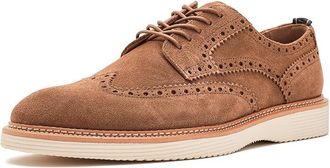 Brooks Brothers Morganville Mens Shoes Medium Brown Leather Suede : 10.5 M