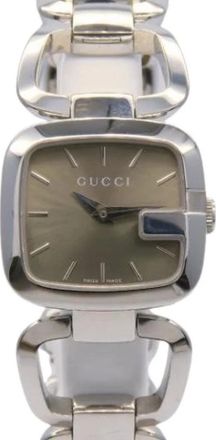 Gucci Pre-owned Vintage Polshorloge - Dames - Vintage Horloges - Bruin - ONE Size - Vintage