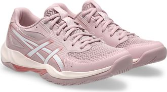 Asics Hallenschuh ASICS GEL-ROCKET 12, Damen, Gr. 37,5, morganite, wei&szlig;, Textil, Schuhe Hallenschuh, besonders geeignet f&uuml;r Handball und Volleyball