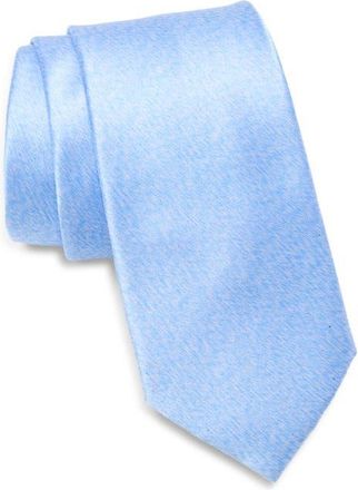 Nordstrom Pellerin Heathered Silk Tie in Light Blue at Nordstrom