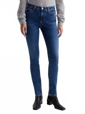 AG - Adriano Goldschmied Prima Cigarette Leg Vapor Wash Jean In Goldrush