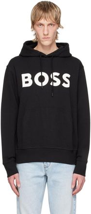 Hugo boss navy hoodie hotsell