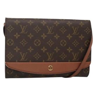 Louis Vuitton Pre-owned Cross Body Bags, female, Brown, Size: ONE SIZE Pre-owned Monogram Bordeaux 27 Borsa A Tracolla