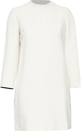 The Row Orga stretch-cady crepe shift dress