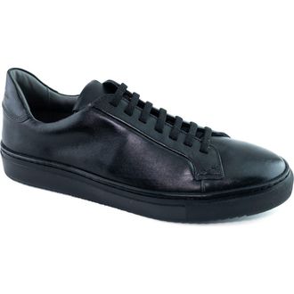 Gernie NYC 36S Low Top Sneaker in Black Napa at Nordstrom Rack, Size 11
