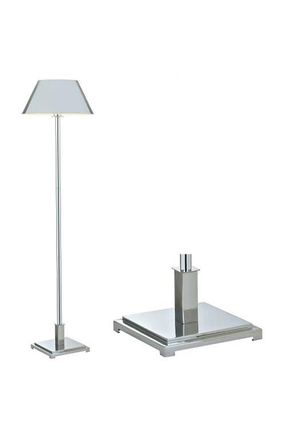 Jonathan Y Designs Roxy 60 Metal LED Floor Lamp in Chrome at Nordstrom