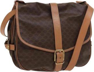 Celine Pre-owned Cross Body Bags, female, Brown, Size: ONE SIZE Pre-owned Vintage Monogram Crossbody Bag
