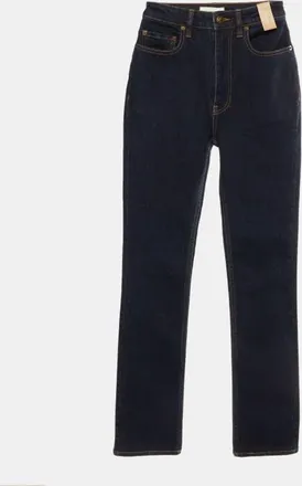 Rebecca Vallance Blue Denim Straight Leg Naomie Jeans S/waist