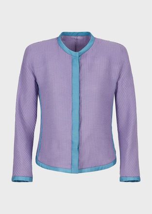 Emporio Armani Womens Blazer in Multi colour - Multicolour Cotton - Size 12 UK