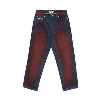 Awake NY Loose-fit Jeans, male, Multicolor, Size: W34 Five Pocket 100 Denim Pant