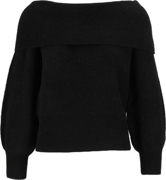 MC2 Saint Barth Jersey con vuelta - Knitwear - Mujer - Negro - S