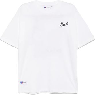Chocoolate embroidered T-shirt - men - Cotton - M - White