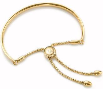 Monica Vinader Fiji Friendship Petite Chain Bracelet, Gold Vermeil on Silver