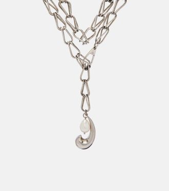 Etro Embellished chain necklace
