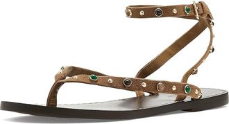 Rebecca Minkoff Jamie Womens Sandals Walnut : 6.5 M, Suede