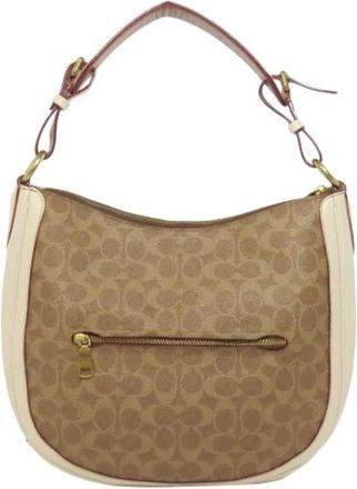 Coach Pre-owned Shoulder Bags, female, Brown, Size: ONE SIZE Pre-owned Shoulder Bag