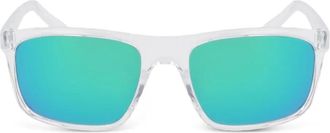 Nike Occhiali da sole squadrati - Bianco
