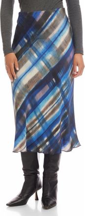 Fifteen Twenty Mia Print Midi Skirt at Nordstrom, Size Medium