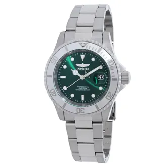 Invicta Pro Diver Quartz Green Dial Mens Watch 48402