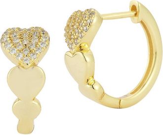 Glaze Jewelry 14K Plated Cz Earrings