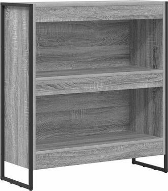 vidaXL Estanter&iacute;a Para Libros Gris Sonoma 80 X 30 X 155 Cm Vidaxl