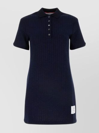 Thom Browne cotton polo midi dress